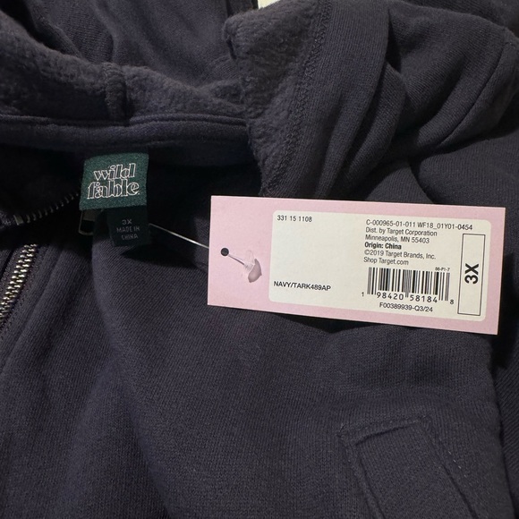 Wild Fable Purple Hoodie - Picture 5 of 6